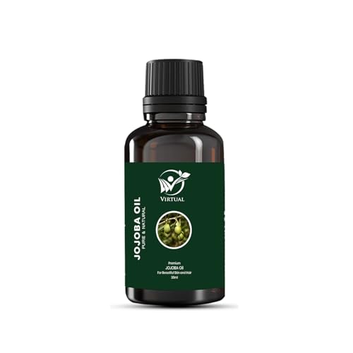 Image of Jojoba Essential Oil 30ml Pure Natural Cold Pressed Oil for Face Skin Hair Care Moisturizing Massage Aromatherapy Multipurpose Carrier Oil