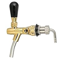 Adjustable Draft Beer Faucet Home Brew Dispenser With Flow Controller For Keg Tap G58 Shank Kopen