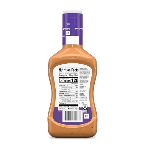 Amazon Grocery, Thousand Island Dressing, 16 Fl Oz (Previously Happy Belly, Packaging May Vary)