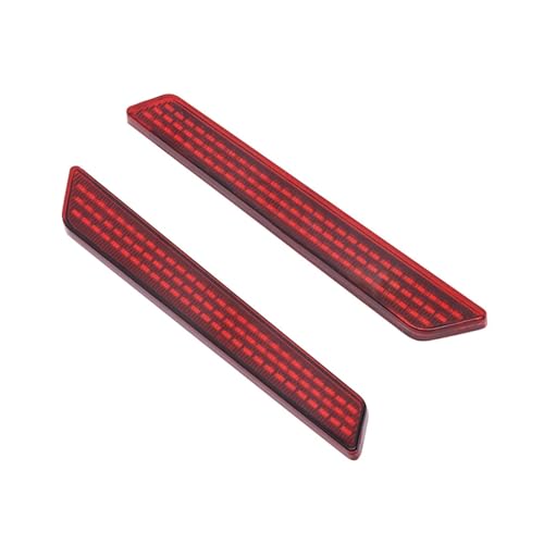 Loquet de sacoche LED rouge en pièces de finition pour moto Harley Touring 2014-2022