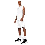 Everlast Herren X Ovie Soko Basketball Shorts Unterteil Weiss Weiss XL