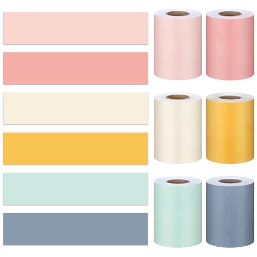 Fuutreo Bulletin Board Borders Set 6 Rolls 196. 85 ft x 3 Inch Colorful Classroom Borders Trim Bulletin Board Decorations for Office School Classroom Teachers DIY Birthday Decor(Hippie Boho)