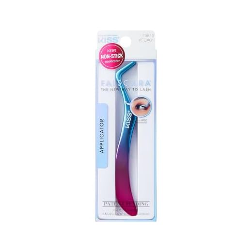 KISS Falscara DIY Eyelash Extension Wisp Applicator for Mistake-Proof Artificial Lash Placement – Ergonomically Designed Handle to Easily Build Your Featherlight Synthetic Reusable Eyelash Clusters