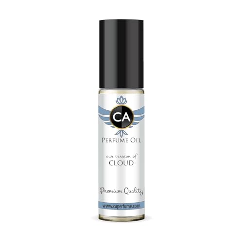 CA Perfume Impression of Cloud for Women Fragrance Oil Floral Fruity Gourmand Scent Long Lasting Perfumes for Women Travel Size TSA Ready Mini Parfum Body Oil Roll-on 0.33 Fl Oz 10ml