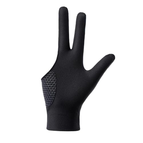 RNXRZANK Three Finger Pool Glove for Billiards, Essential Snooker Accessory for Players, Right