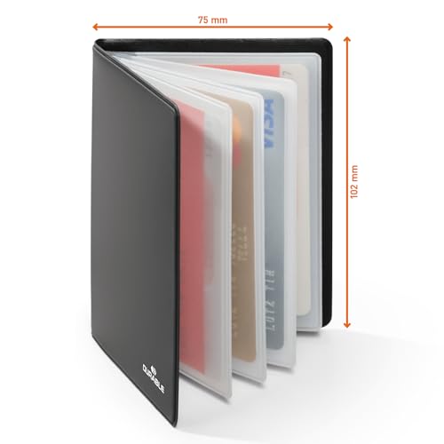 Durable Kreditkartenetui mit Rfid Schutz, Kartenetui für 8 Karten, schwarz, 230958 4