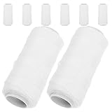 SEWACC 8 Spulen Epilierfaden aus Hautfreundlicher Baumwolle Ersatzfaden für Gesichtshaartrimmer und Epiliergeräte Präziser Faden für Schnelle Sanfte Haarentfernung Unterwegs