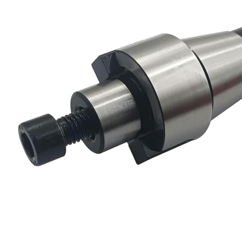 RHFGYY 50mm R8-FMB22 Halterverlängerung Stirnfräser mit 400R-50-22 Planfräse 10 Stück APMT1604PDER-DP Hartmetall-Wendeschneidplatten + T15 Schlüssel für CNC-Maschinen, Metallbearbeitung