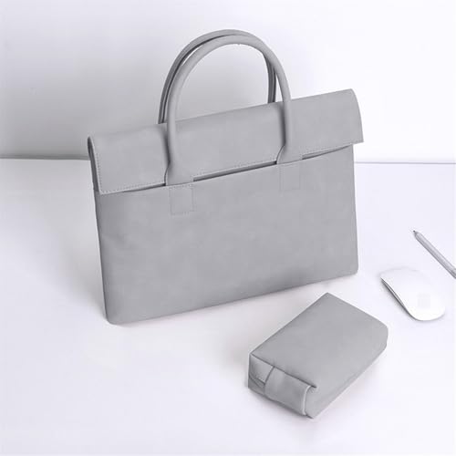 Sac d'ordinateur portable gris grande capacité pour enseignant - 3