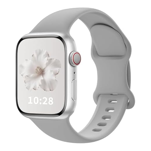 Sport Silicone Band Compatible For iWatch Bands 40mm 38mm 41mm 44mm 45mm 42mm 49mm Women Men,Soft Wristband Waterproof Replacement Sport Strap for iWatch Bands Series 9 8 7 6 5 4 3 2 1 SE Ultra