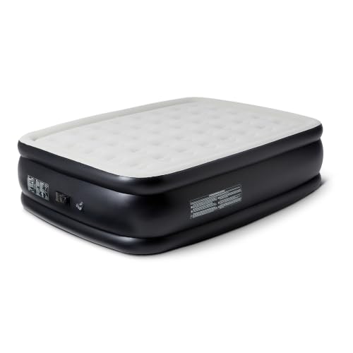 Amazon Basics Inflatable Air Mattress with Built-in Electric...