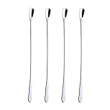 Delove Long Handle Mixing Stirring Spoon for Bar Cocktail Beverage,Drink stirrer sticks,Stainless...
