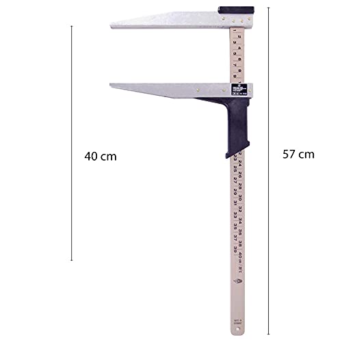 Messkluppe Waldfix, 40 cm, cm-Teilung, geeicht