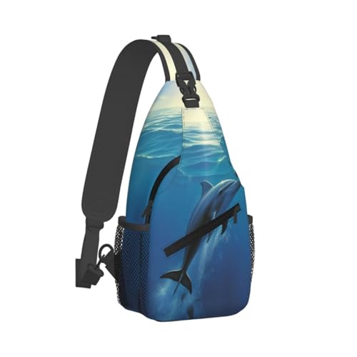 Bolso cruzado Dolphin para hombres y mujeres miniatura 2