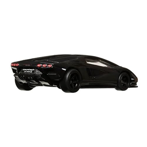 Hot Wheels Lamborghini Countach LPI 800-4 Negro miniatura 3