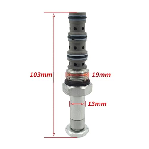 Bobine d'électrovanne pilote rotative pour excavatrices 60 65 80 150 210 - 4