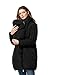 Produktbild Noppies Damen Jacket Lise 2-Way 70648 Umstandsjacke, Schwarz (Black C270), 38 (Herstellergröße: M)