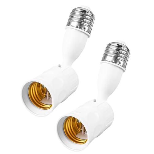 Led���C�g�t�@�����C�g����уC���e���W�F���g�d���p�̊p�x�����\��e27�d���\�P�b�g�G�N�X�e���_�[2�A �ő�100w�̒����\�ȃR�[�i�[�����v�z���_�[