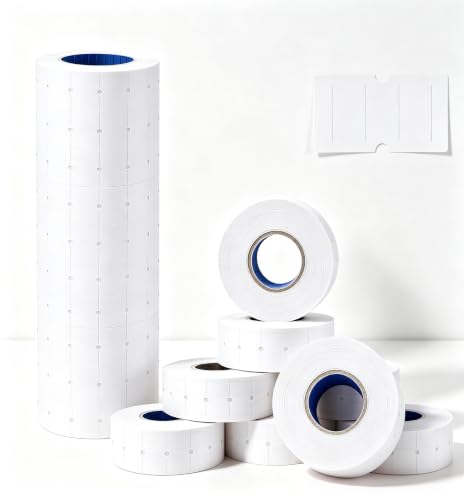 Etiquetas blancas MX-5500 para control de stock diario en negocios y almacenes