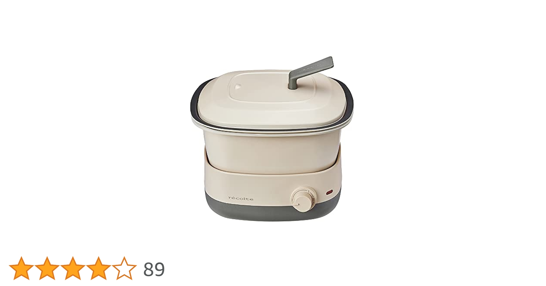 récolte 電気ポット クリーム色 約1.0L récolte 電気ポット クリーム色 約1.0L récolte 電気ポット