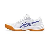 ASICS Damen Upcourt 5 Sneaker, White/Blue Violet, 42.5 EU
