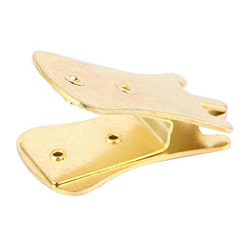 Metal Erhu Mute, Hard To Break Kao-hu Mute, Fine Craftsmanship for Beginner Erhu(Golden) - Thumbnail 5