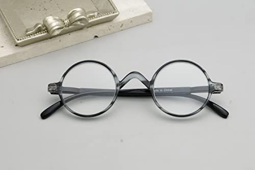 Image of Eyekepper Reading Glasses for Men, Large Round Readers Women Oval | Mens Womens Cheaters, Reader Eyeglasses, All-Day Comfort Spring Hinges, Scratch Resistant for Work /Crafts