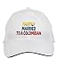 Makoroni - Happily Married to A Colombian Colombia Colombian Hat Adjustable Cap, DesH62 White