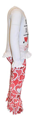 Image of Unique Baby Long Sleeve with Ruffle Leggings for Girls Kids Toddler Clothing Set Outfit