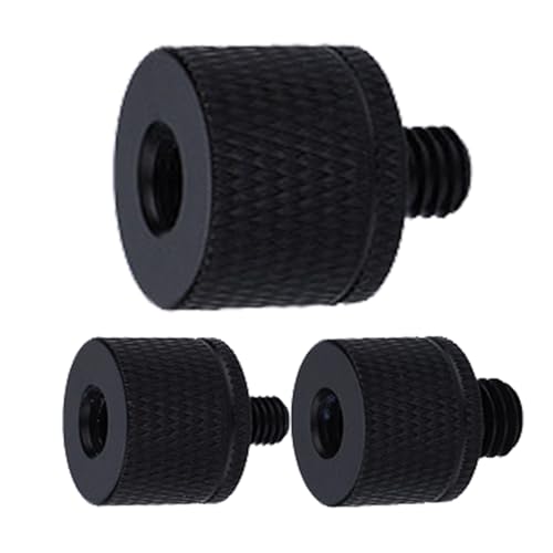 Adaptador de Montura para Trípode - 1/4 a M5 M6 M8 para Tornillos de Cámara,Accesorios de Fotografía de Fácil Instalación para Monopiés Exteriores Estudio Cabezas para Selfies Fotógrafos