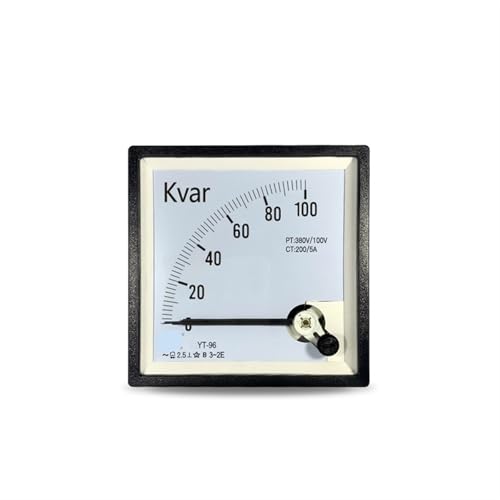 Compteur de puissance réactive triphasé CP96 380V 100V pour tableau électrique industriel