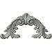 Ekena Millwork ONL08X04X01NE 8 7/8"W x 4 1/2"H x 1"P Needham Onlay, Factory Primed White