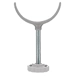 DOITOOL U Shaped Banister Gate Adaptor - 10mm Y Spindle Stair Fixings for Round Posts - Pressure Fit Baby Safety Barrier Replacement Bolts with Rubber Coating - Pet Fence Accessory Adjustable