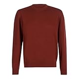 Bei 30°C waschbar Maerz Herren trui met ronde hals Superwash Pullover, Kupfer, 54 EU