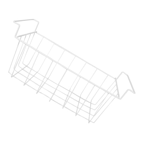 NOLITOY Cesta Organizadora para Congelador de Alambre Colgante Cesta Metálica de Malla para Congelador de Pecho Organizador Flexible para Almacenamiento Cocina
