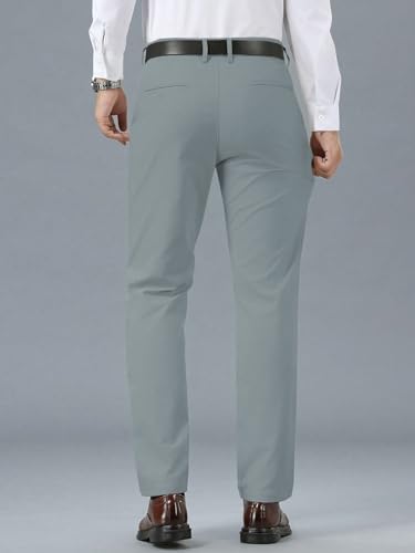 Image of TAGDO Men's Cotton Casual Trousers | Slim Fit Formal Pants for Man | Comfortable & Breathable Fabric | Stylish Office Wear | Everyday Casual Pant for Men