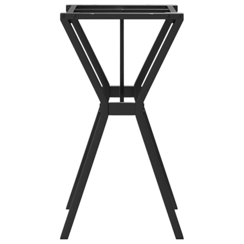 Pied de table stable en acier de style minimaliste pour table basse et bureau