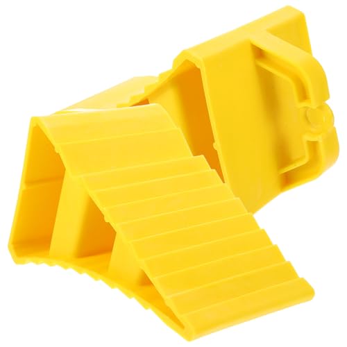 ibasenice 2 Piezas Calzos para Ruedas Antideslizantes para Vehículos de Resistentes y Flexibles con Forma para Coches Remolques y Motocicletas Fáciles de Usar y Duraderos