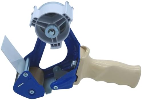 Syrom Handabroller Für Verpackungsklebebänder, Manuell, REP122357, Kunststoff Und Metall, TAPE_LABEL_DISPENSER, Tape Dispenser, 24,5 X 13 X 6,5 Cm