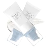 2PCS Centella Sunscreen SPF 50, 50ML Sunscreen Face Serum, Daily UV Defense Sunblock Summer Sunscreen for Face, Travel Essentials for Black Girl