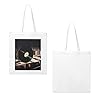 QGGHNISD Vinyl Records Canvas Tote Bag Large Reusable Shopping Bag With Double-Sided Print, 41x38cm Everyday Carry Handbag #3