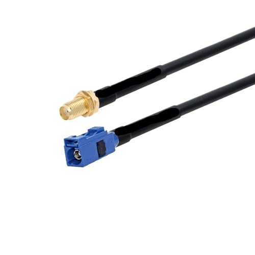 RF����RG58�P�[�u��SMA�I�X���X�i�b�g�o���N�w�b�h����Fakra C Fakra Z���X�s�O�e�[���A���e�i�����I�[�g�P�[�u��(SMA F to C F,8M)