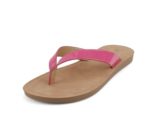 Image of Soda Shoes Women Flip Flops Basic Plain Slippers Thongs Sandals Strap Casual Beach Ella-S