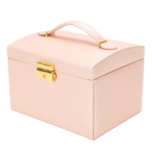 Boîte à bijoux rose grand format pour coffret cadeau - 5