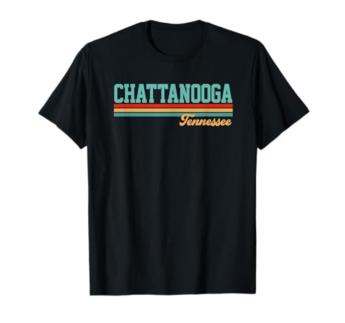 Retro Chattanooga Tennessee Camiseta
