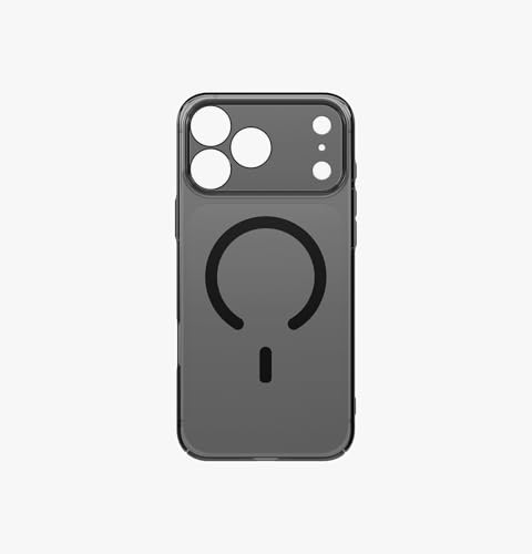 UNIQ AIRSUIT iPhone 17 Pro Max Case (Clear/Smoke) Slim Minimalist Case + Enhanced Magsafe Magnetic Charging Ring