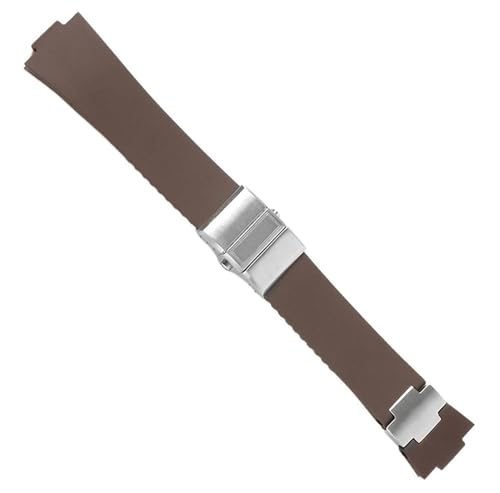 Bracelet de montre en caoutchouc étanche pour homme idéal pour le sport actif