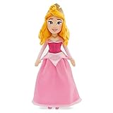 Muneca de peluche suave Aurora Rosa Bella Durmiente oficial de Disney 43cm