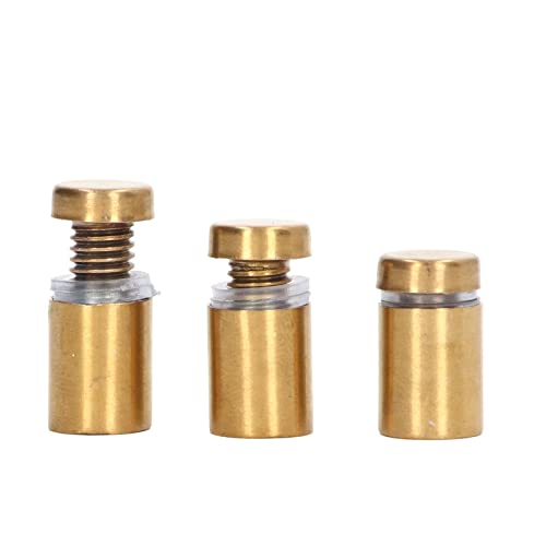 TOPINCN �A�N�����O���X�l�C�� �A�N���� �؍� �A���~�j�E�� �K���X �X�e�����X�| 12pcs �ϐH�� �T�C���i�b�g 12x20mm �S�[���h