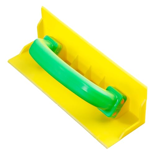 YUXITA Herramienta de paleta de yeso decorativa para acabado de cemento, ángulos de raspado de pared, raspador de masilla para masilla